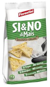 Majschips Pyramide med havsalt glutenfri BIO 100 g - FIORENTINI